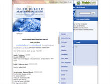 Tablet Screenshot of islamhukuku.org